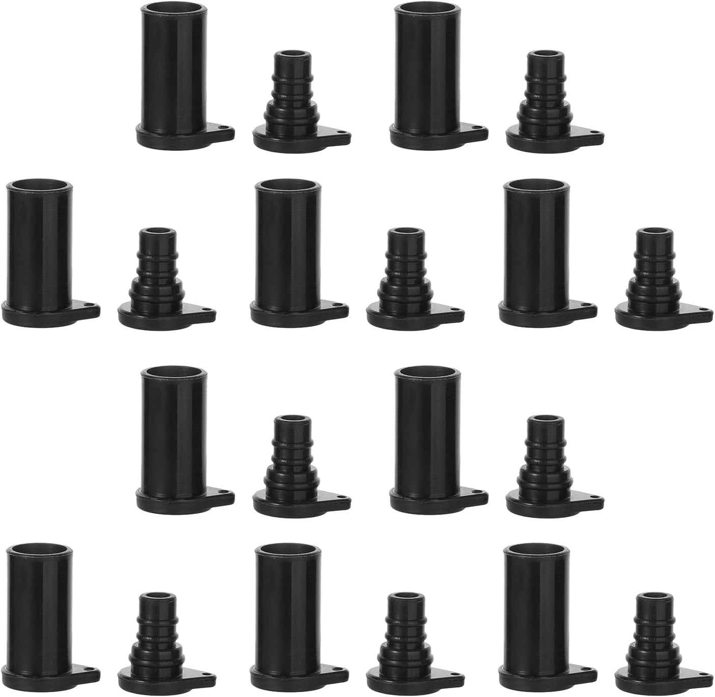 10 Pairs Solar Panel Connector Caps, Dust & Weather Resistant Solar Cable End…