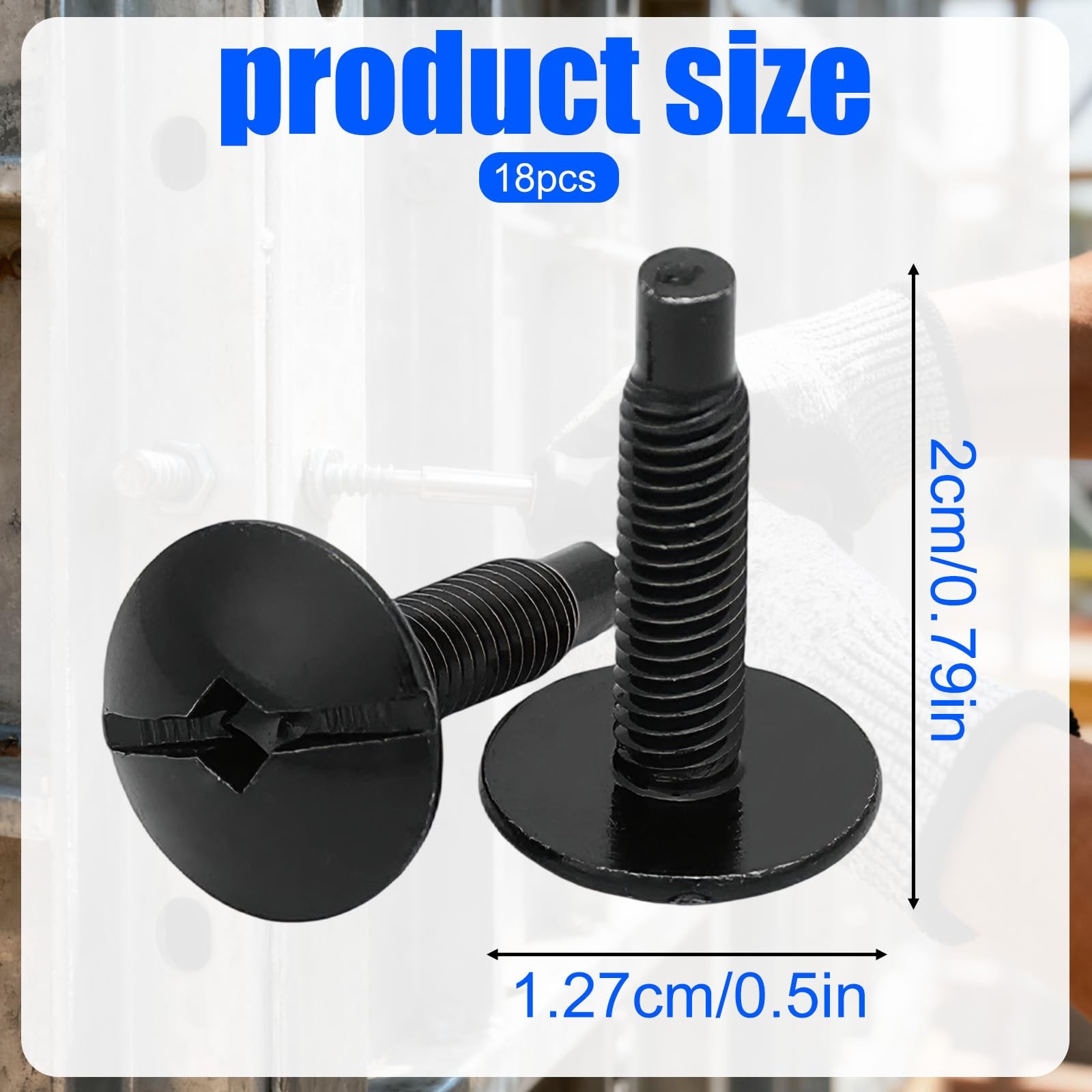 18pcs Load Center Cover Screws, Durable Electrical Panel Screws Compatible wi…