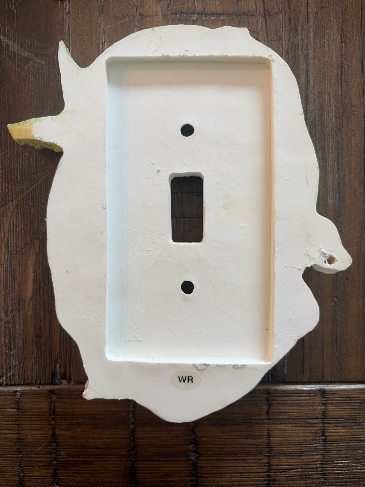 Hummingbird Light Switch Resin Plate Cover Single Toggle Lillies 3D Vintage