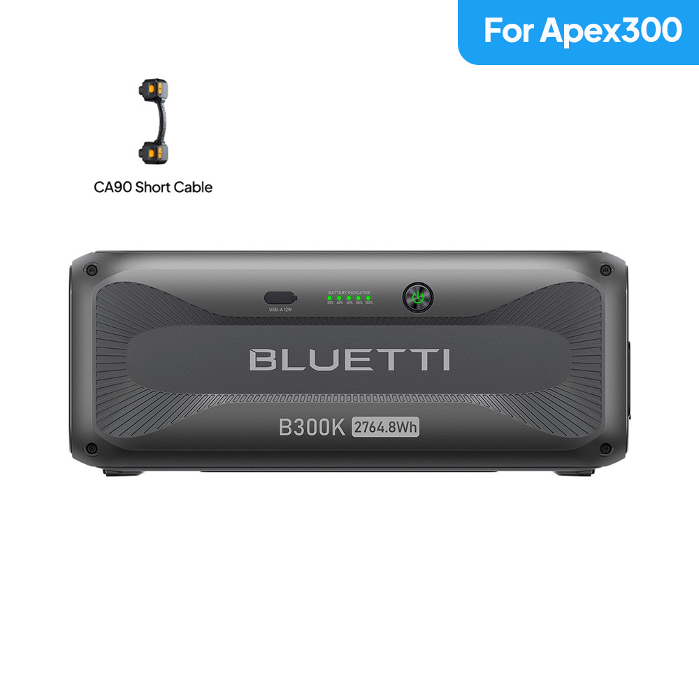 BLUETTI B300K Expansion Battery 2764.8Wh for AC200L/AC300/AC500 LFP for Backup
