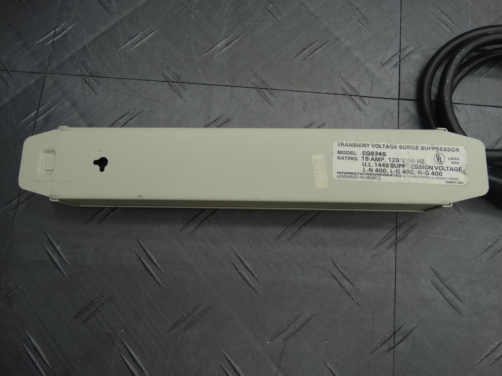 Intermatic EG634S Surge Protector 15A 125V 60Hz Transient Voltage