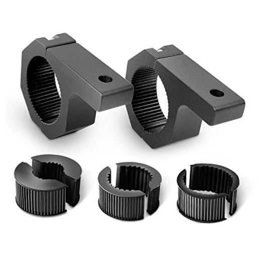 90020B 2 Pack Mounting Bracket Kit LED Off Road Light For 1″/1.5″/1.75″/2″Bar