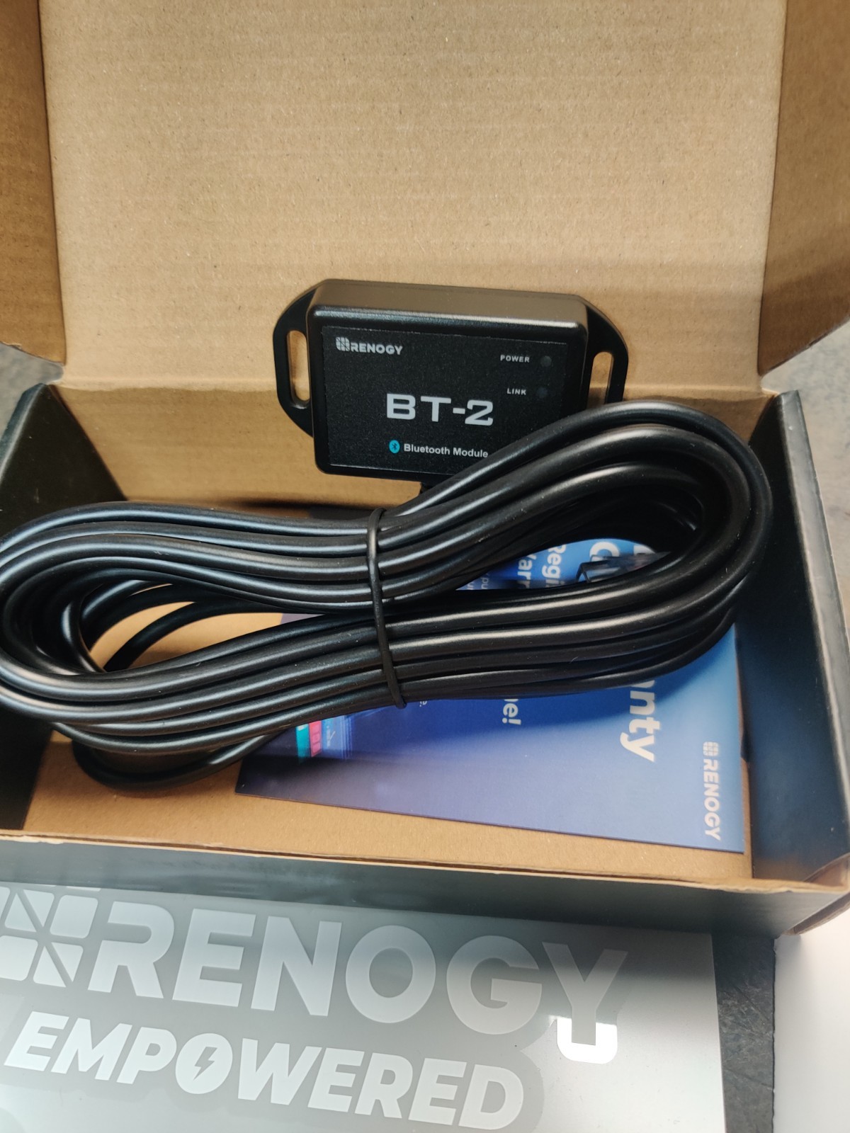 New Renogy BT-2 Bluetooth Module Communication Port Wirelessly Monitor