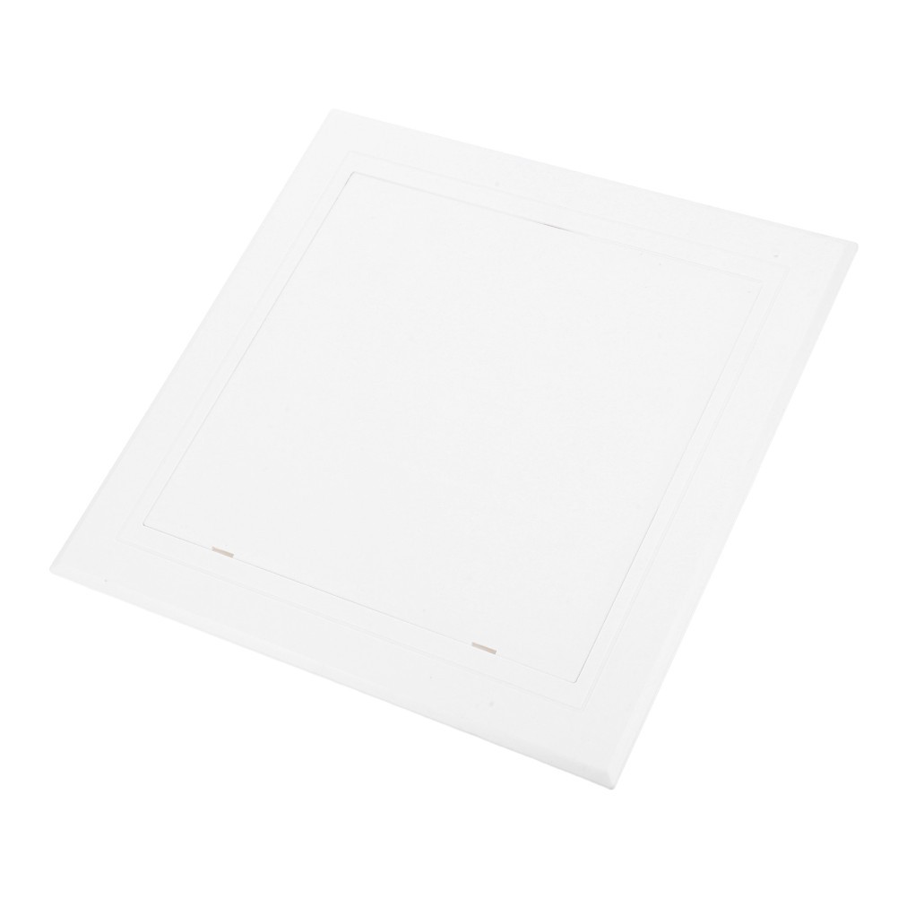 White ABS Plastic Electrical and Plumbing Wall Access Panel with Seamless Design