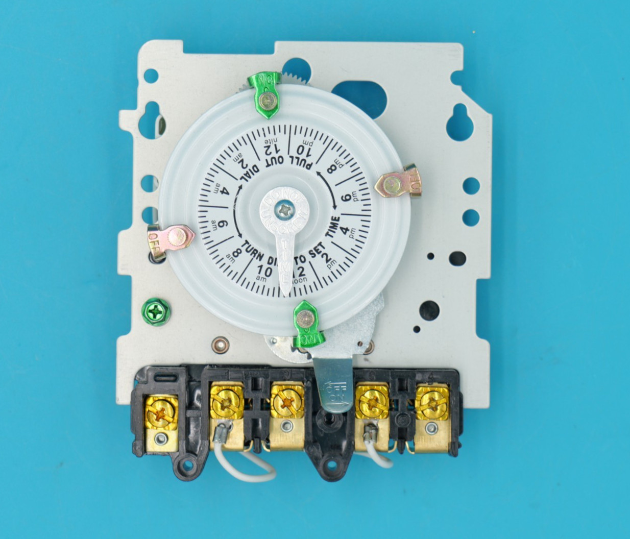 T104M Electromechanical Timer Switch Versatile Scheduling Manual Override