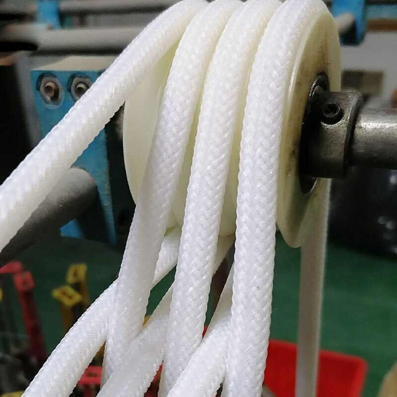 PTFE braided rope high temperature wear resistant corrosion resistant F4 rope