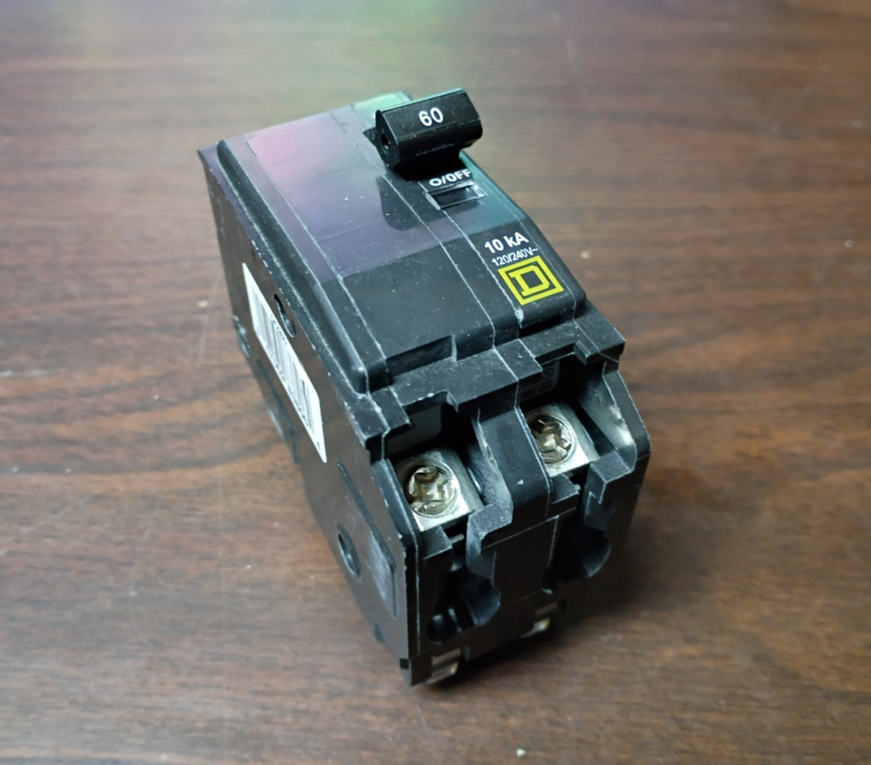 SQUARE D QO260 CIRCUIT BREAKER 60 AMP 120/240VAC 2-POLE NEW