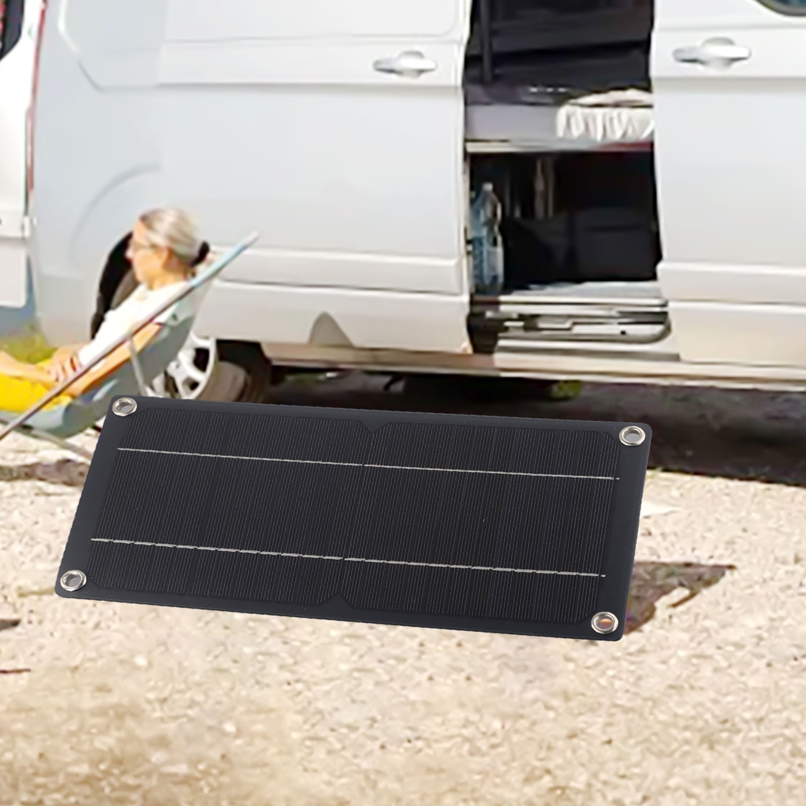 Scratch Resistant & Waterproof 60W Solar Panel Kit with Lasting Construction