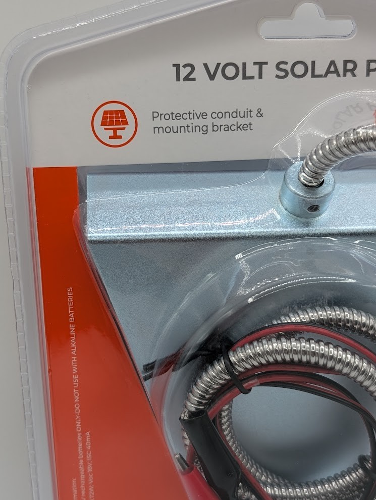 UPG Stay Powered 12 Volt Solar Panel – Use w/12 Volt Battery – China