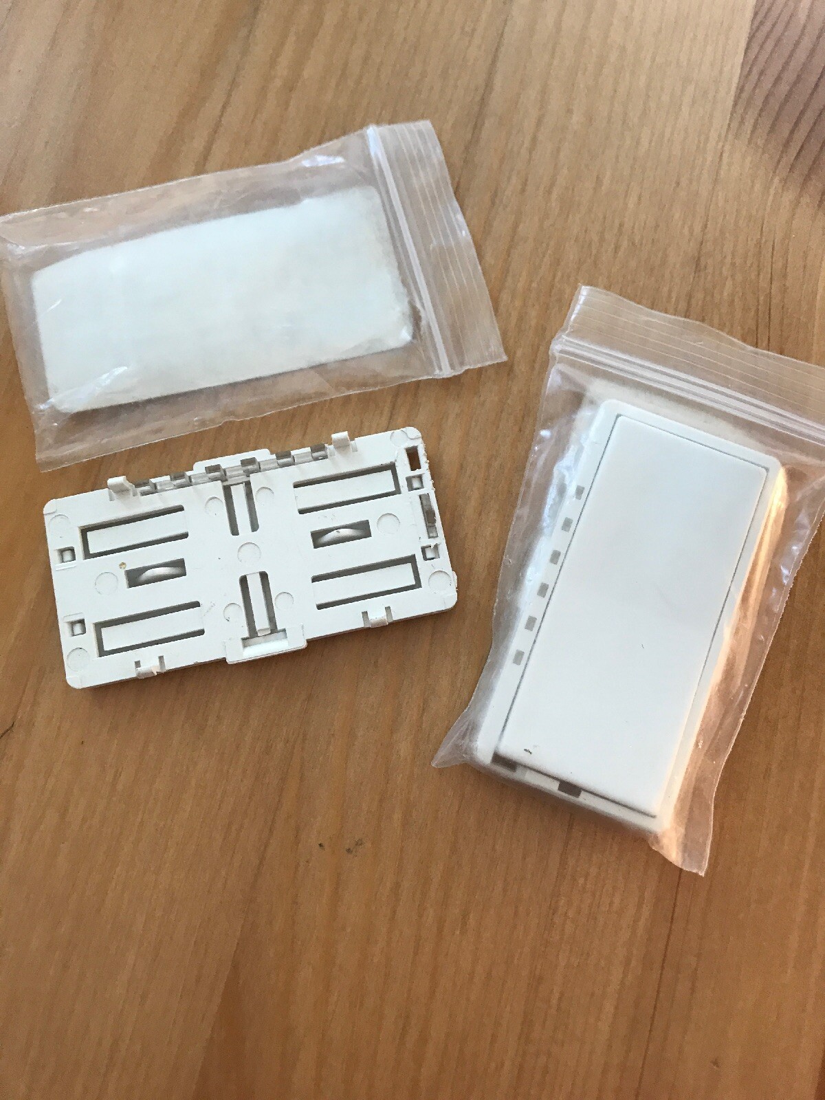 Electronic Switch Faceplate Conversion Kit White For Led Side Lights Two In Set