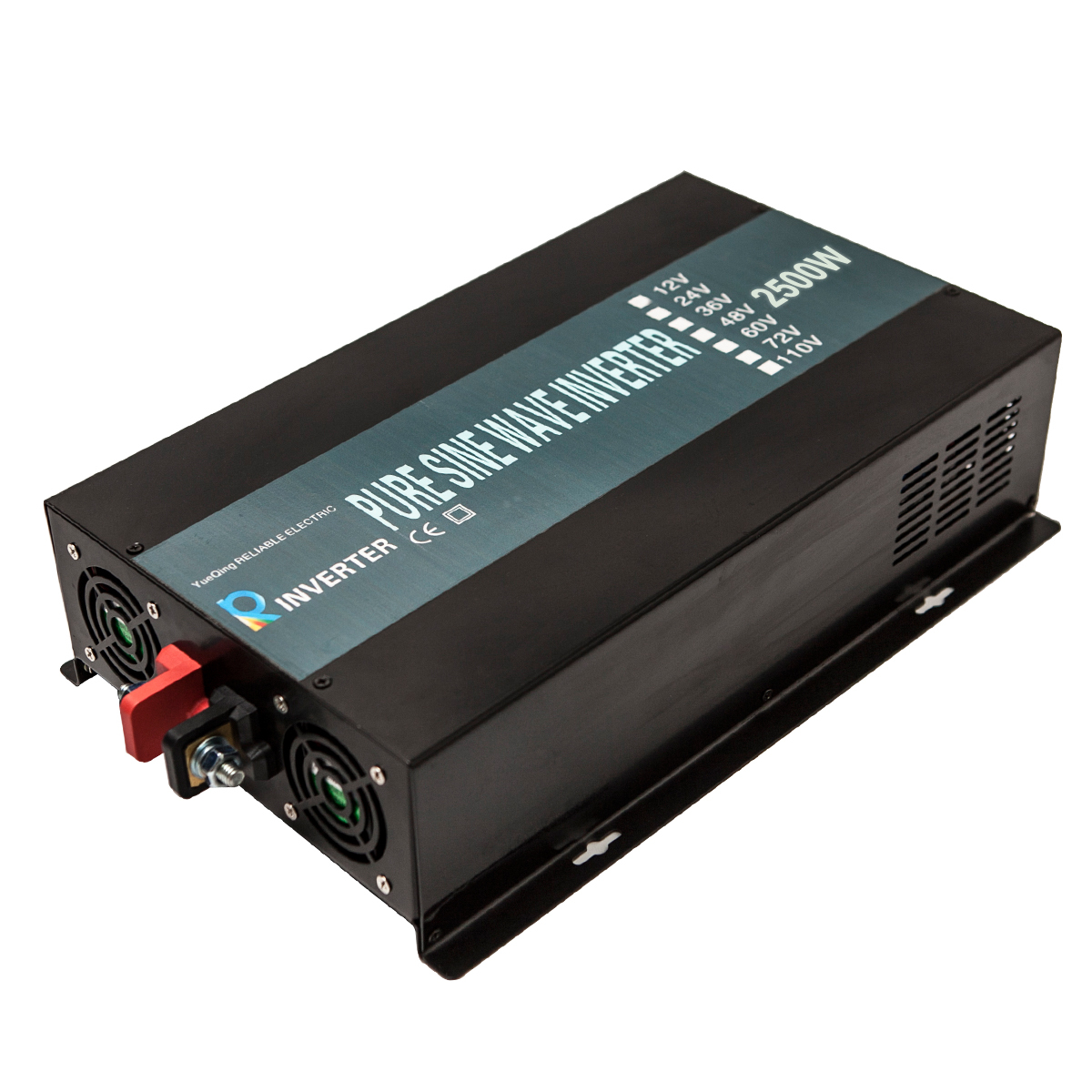 2500W Pure Sine Wave Power Inverter 48V DC to 120V AC Solar System off Grid Car