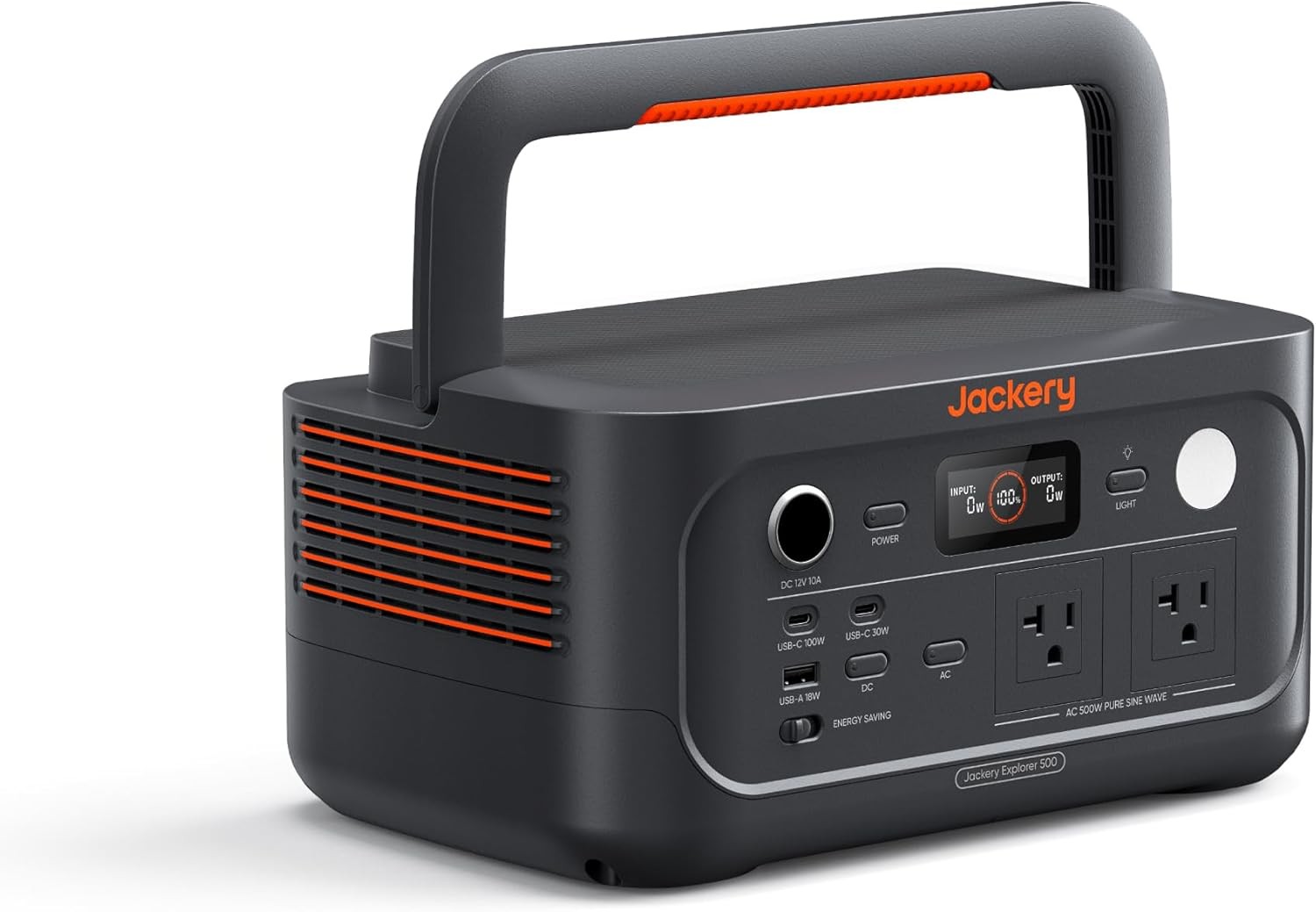 Explorer 500 v2 Portable Power Station 512Wh LiFePO4 Battery 500W AC/1000W Peak