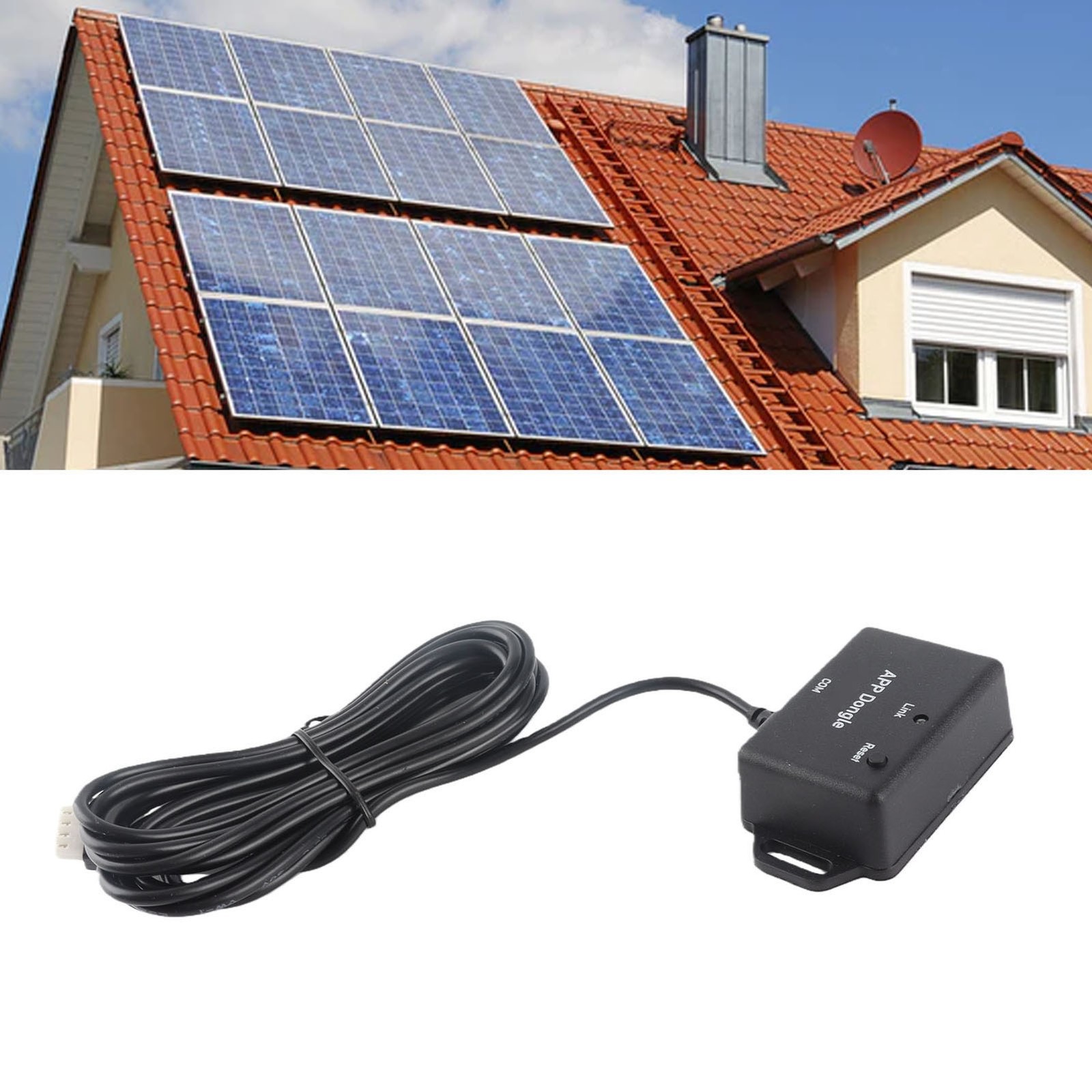 1 Solar Charge Controller Bluetooth Module Durable Accessory For Home Solar