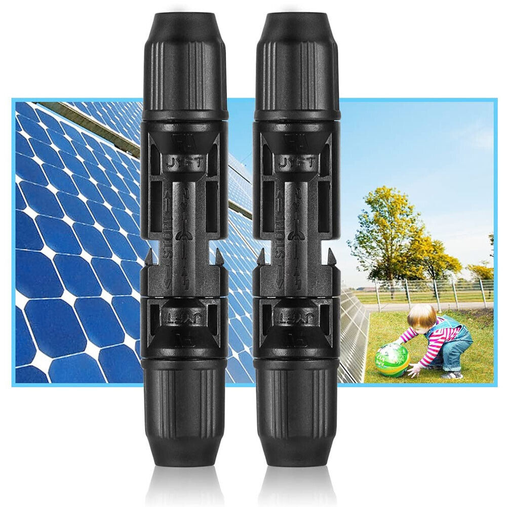 10/20/50 Pairs Solar Panel Cable Wire Connectors Male/Female Waterproof Adapter
