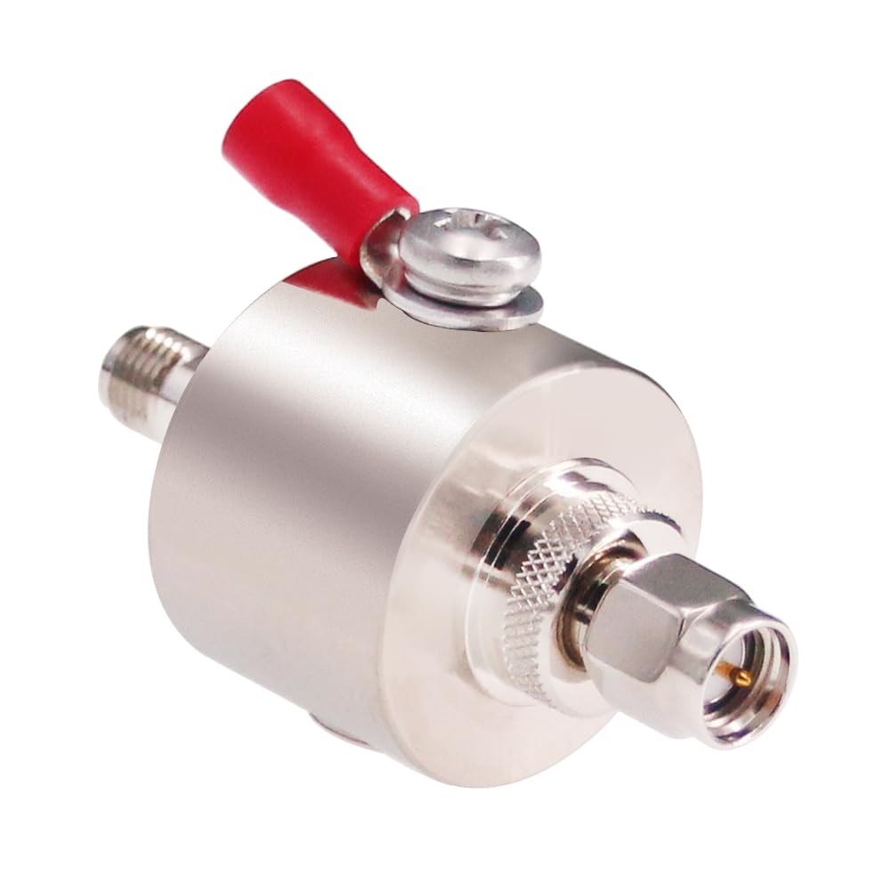 1pc Coaxial Lightning Arrestor SMA Lighting Protection Device SMA Male to Fem…