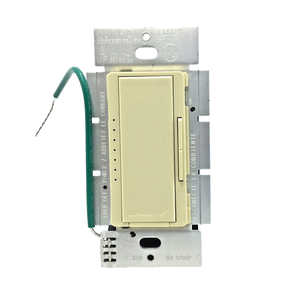 Lutron HRD-8ANS HomeWorks RF Maestro Electronic Switch (Almond)
