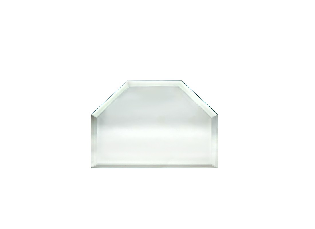 FHC BVM4T3 3″ T-Connect All Sides Beveled Clear Glass Mirror