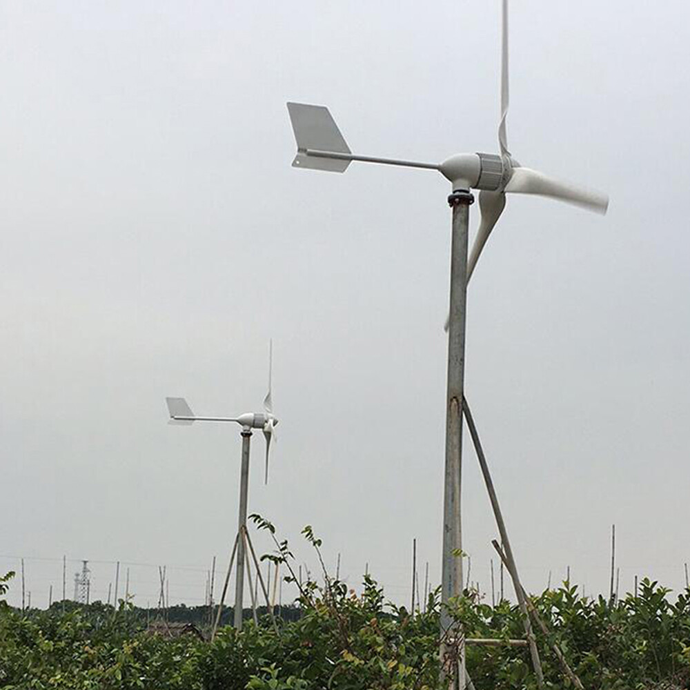 2000W 24V-48V Wind Turbine Windmill Wind Power Generator 2KW & MPPT Controller