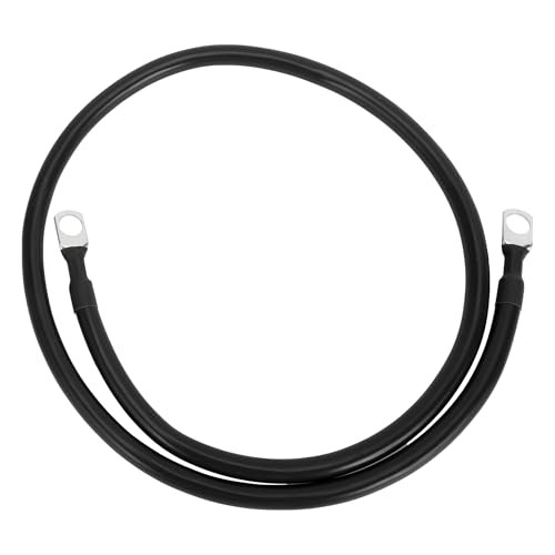 1 Pc Universal Battery Inverter Cable 3/8″ Lug 3FT Battery Cable 4 AWG Gauge