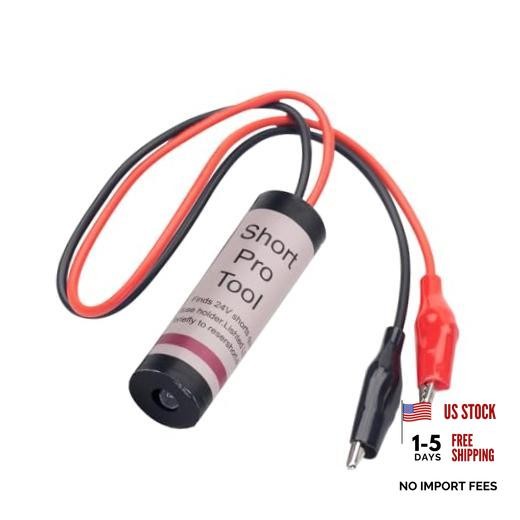 Short Pro Tool Finder HVAC Tools with 12 Inch Lead and Alligator Clip, Locate