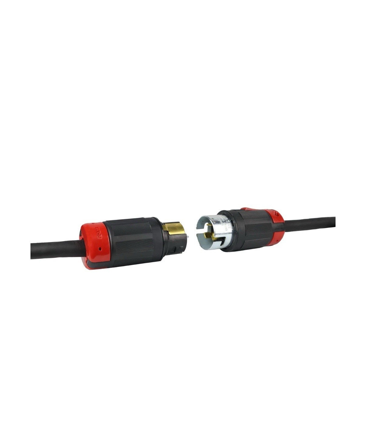 Spider Box Twist-Lock Generator Power Extension Cord, 50 Amp, 125/250V