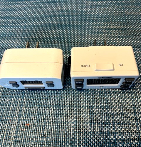 (2) Westinghouse etc Time-of-Day Indoor Wall Outlet Timers 28443 36253 24 Hour