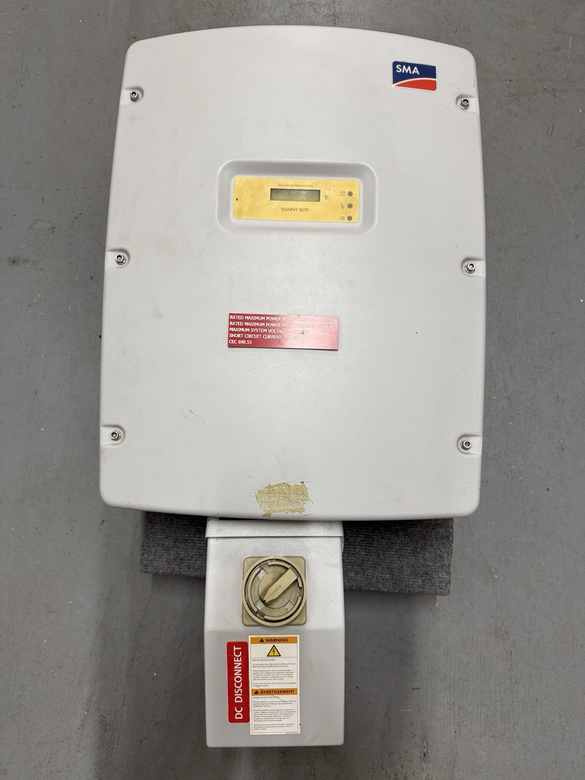 SMA Sunny Boy SB 7000US-12 Solar Inverter 7.0kW