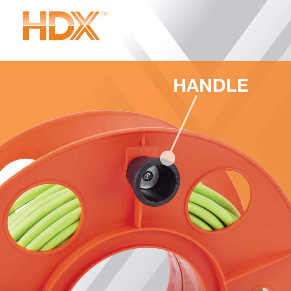 150 ft 16/3 Extension Cord Storage Reel Hand slide mechanism NEW