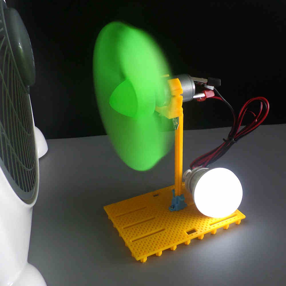 New 12CM Turbine Large Wind Blade Generator Kit Wind Turbine Generator