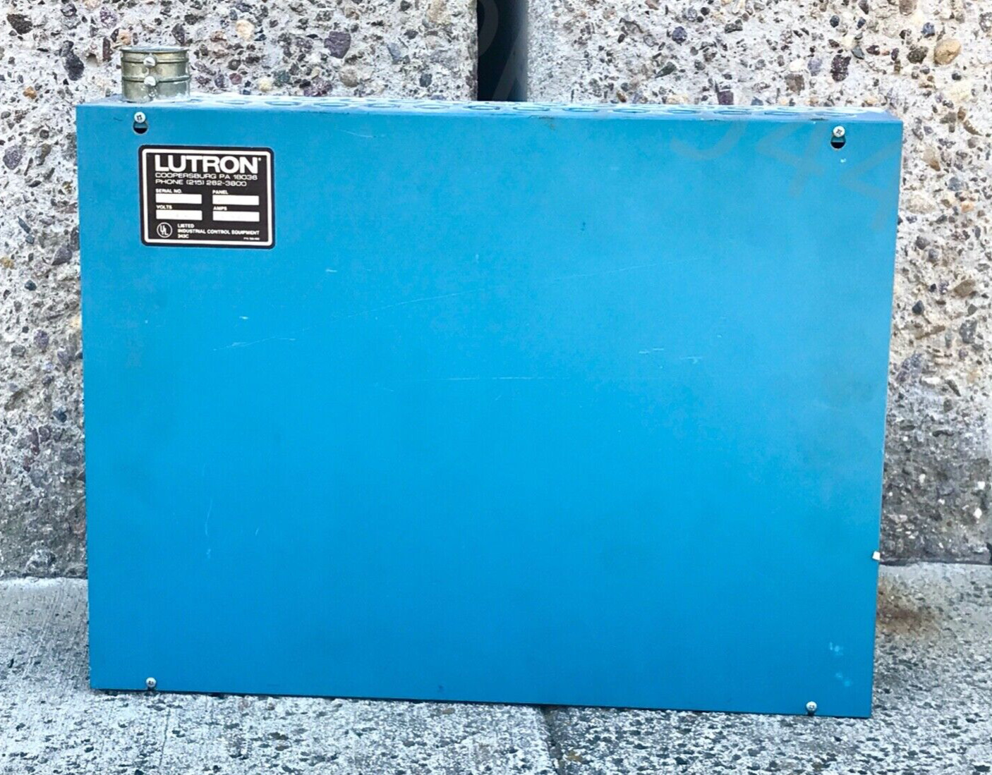 LUTRON Industrial Control Equipment ENCLOSURE TMIP -D 24 x 18 x 6 Steel Case