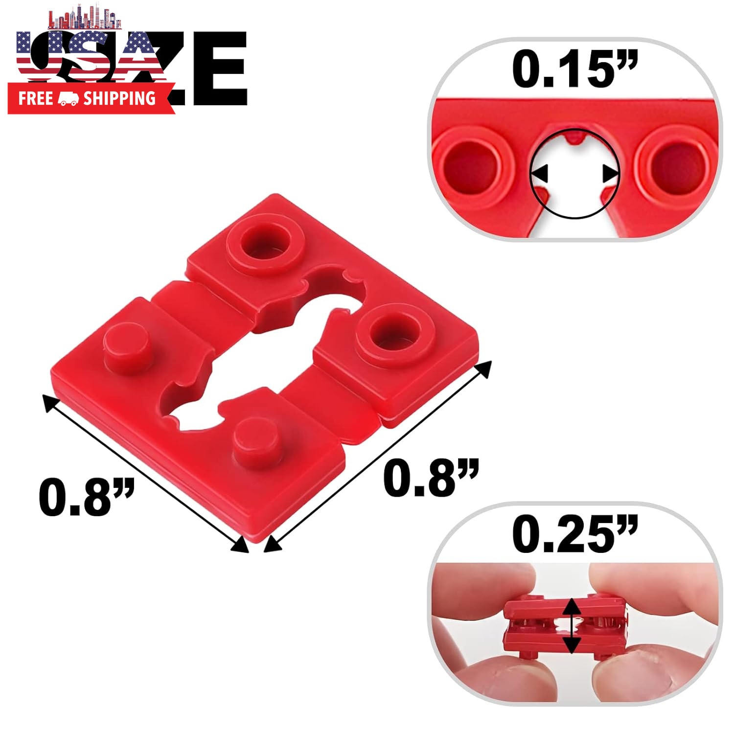 Outlet Spacers for Electrical Box, 48 PCS Switch and Receptacle Spacers for Loo