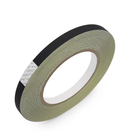 Black Electrical Insulating Cloth Tape 0.3in x 100ft (x 30M) Acetate 8mm