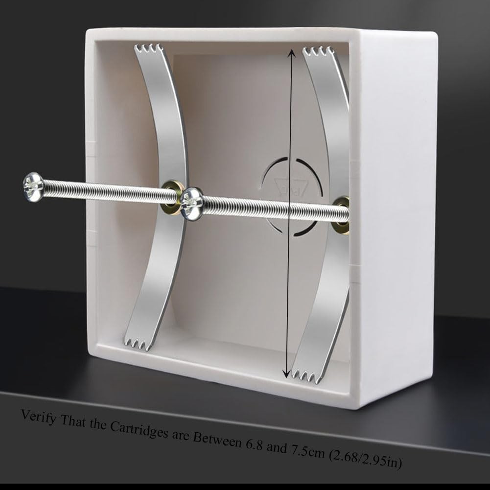 10 PCS 86 Type Concealed Wall Box Repairer Loose Electrical Outlet Fix