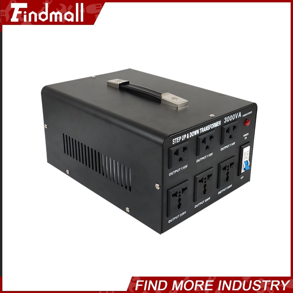 3000W Voltage Converter Transformer Step Up/Down 110V-120V to/From 220-240V