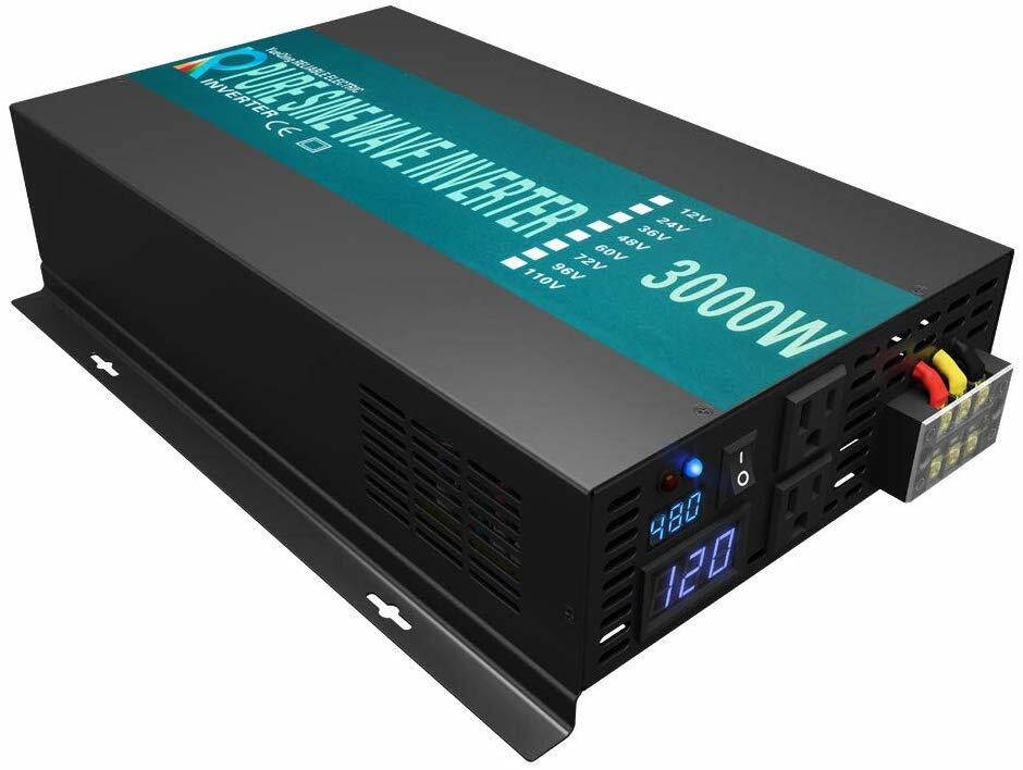48v to 110V 120V Pure Sine Wave Power Inverter 300w 800w 1500w 2500w 3000w Home