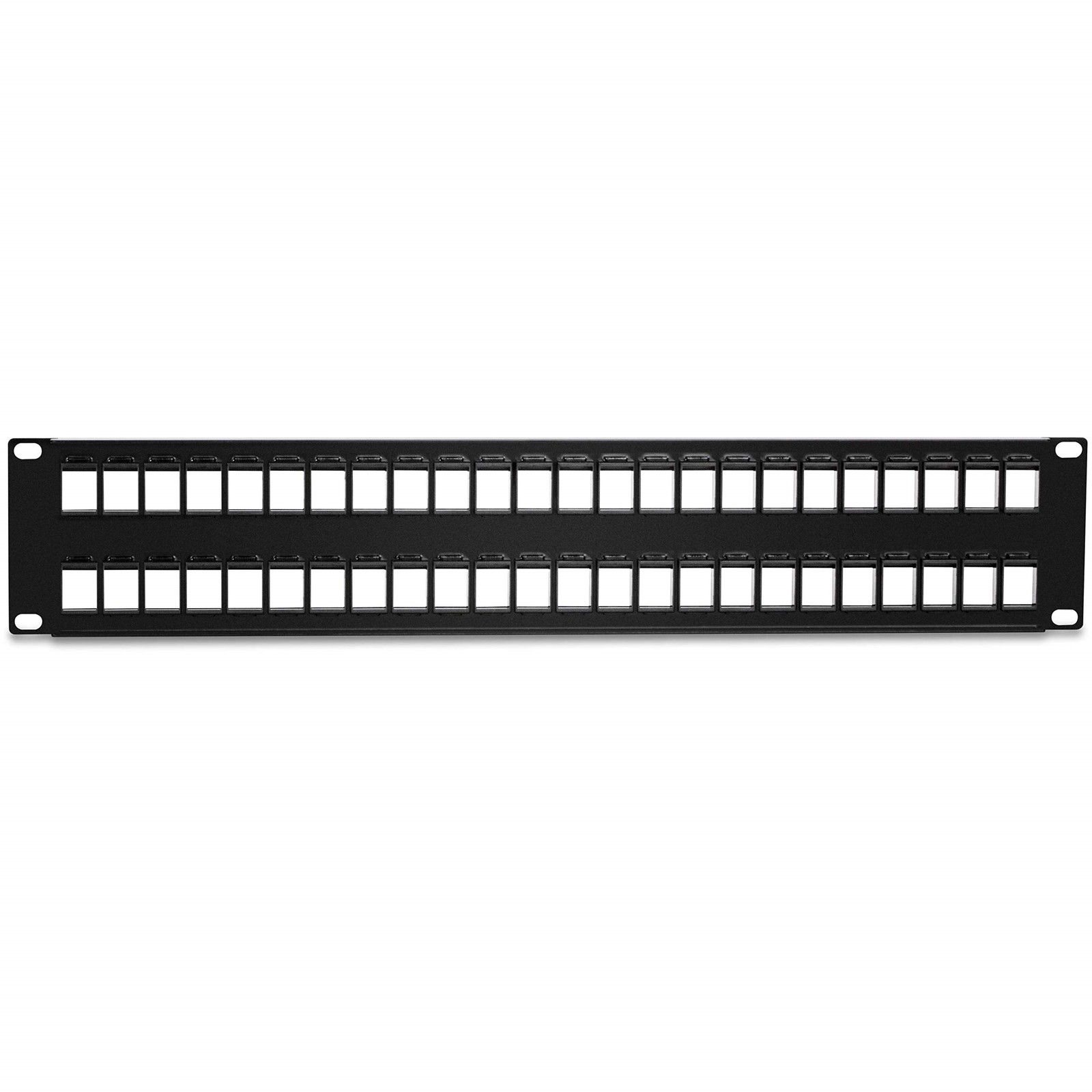 TRENDnet 48-Port Blank Keystone 2U HD Patch Panel TC-KP48