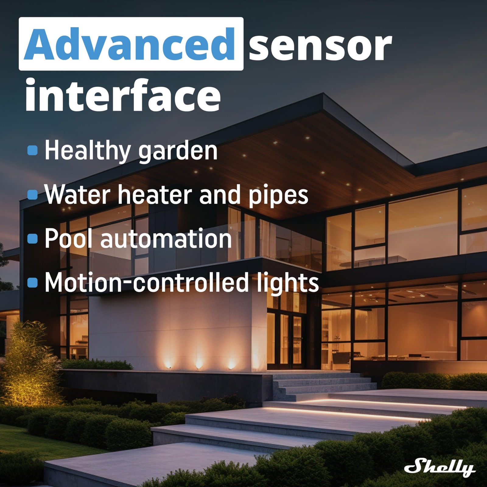 Shelly Plus Uni | Smart Wi-Fi and Bluetooth Operated Module with Dry white