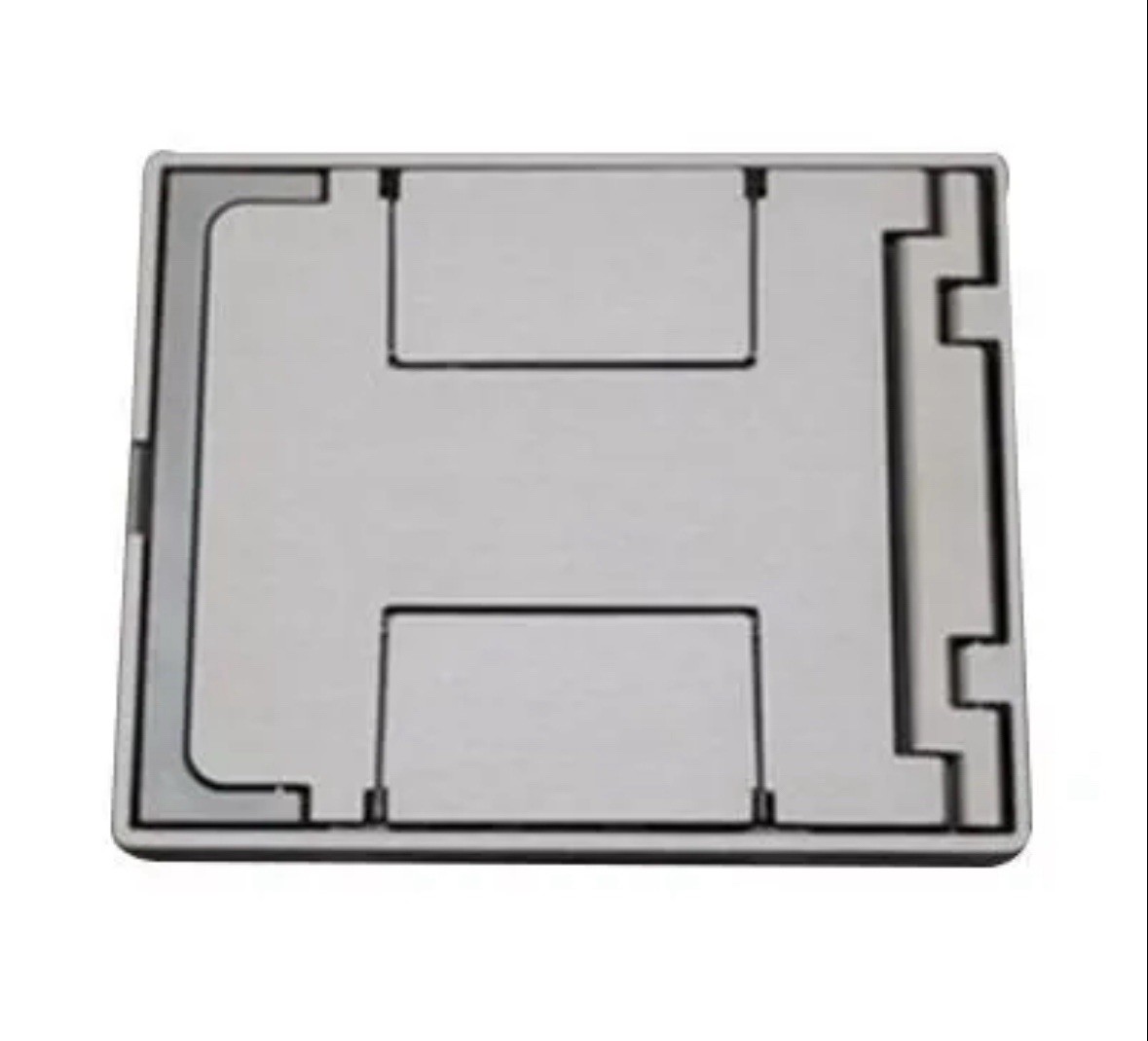 🔴Wiremold FPBTAL FloorPort Cover Outlet Box(s) Covers Flangeless Aluminum‼️