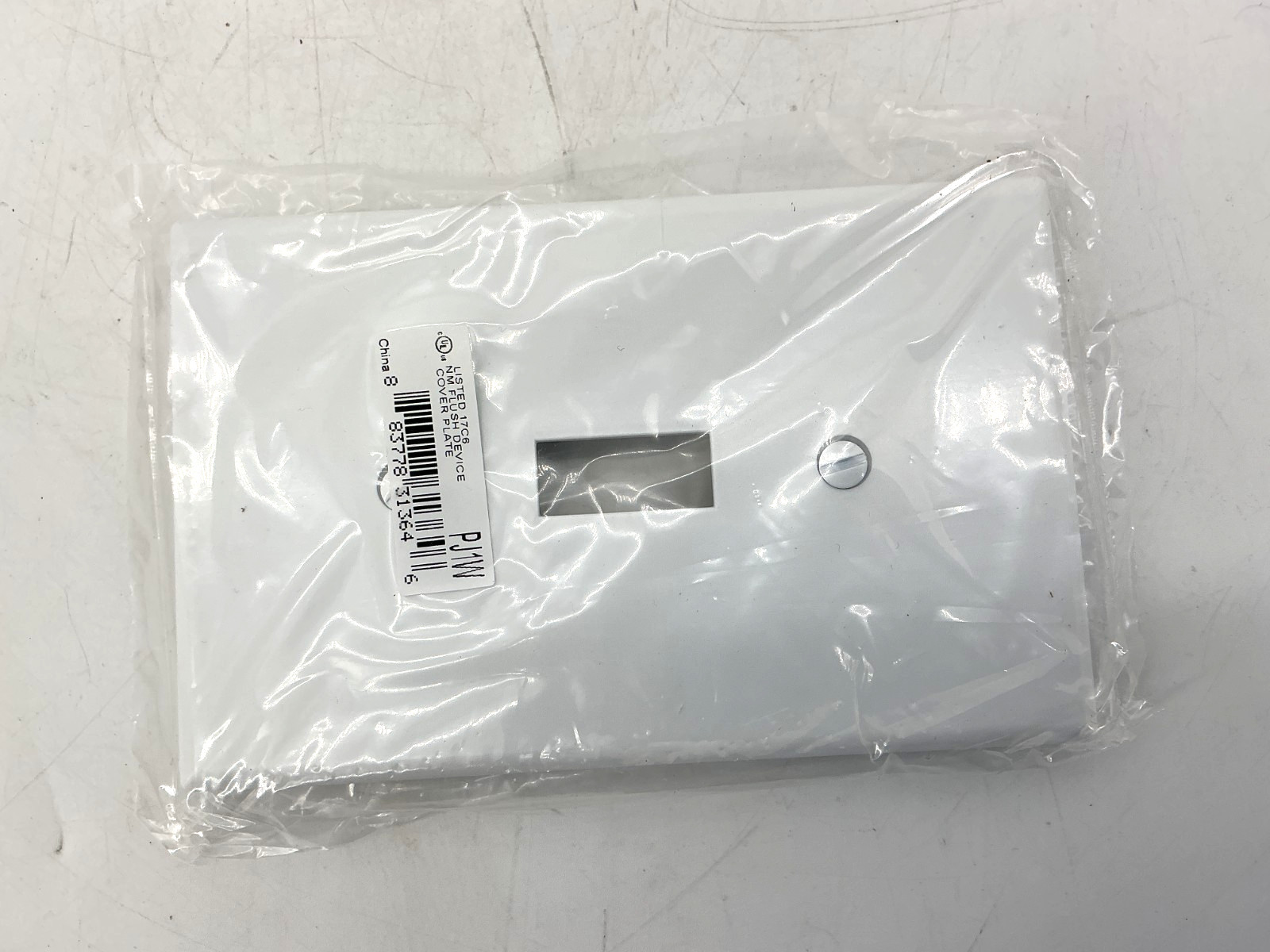 Box of 25 New Hubbell PJ1W Wall Plate Toggle Switch M-Size 1-Gang White