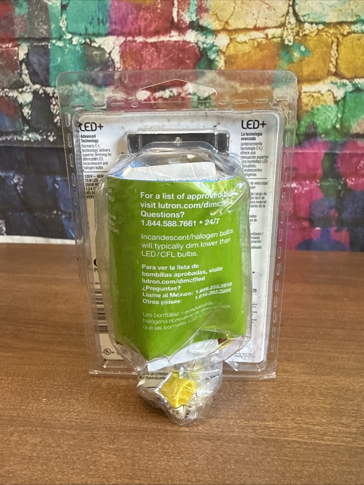 Lutron MACL-LFQH-WH Maestro Fan Control and Light Dimmer – Brand New & Sealed