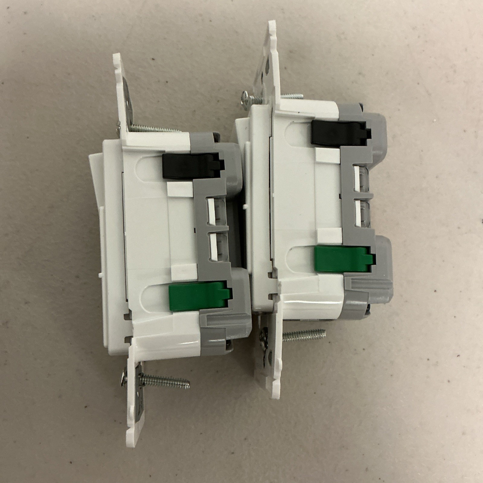 Leviton Decora Lever Edge Rocker Slide Dimmer Switch ESL01 (2PK) Open Box