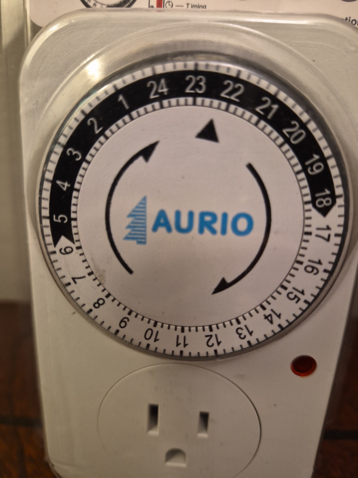 Aurio Lighting 24 Hours Plug In Timer
