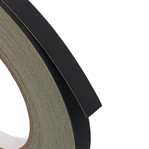 Black Electrical Insulating Cloth Tape 0.3in x 100ft (x 30M) Acetate 8mm