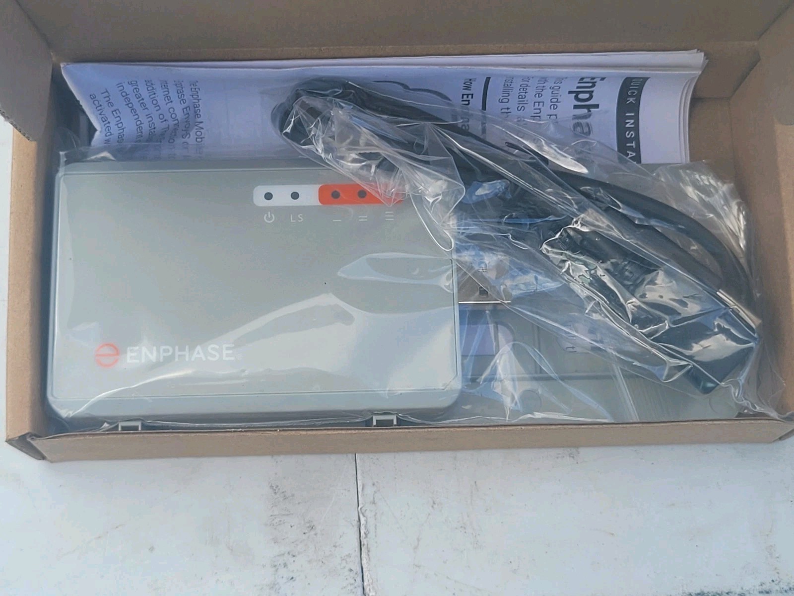 Enphase Cell Modem CELLMODEM-M1-06-SP-05 851-00779 Gray Commercial Back-up