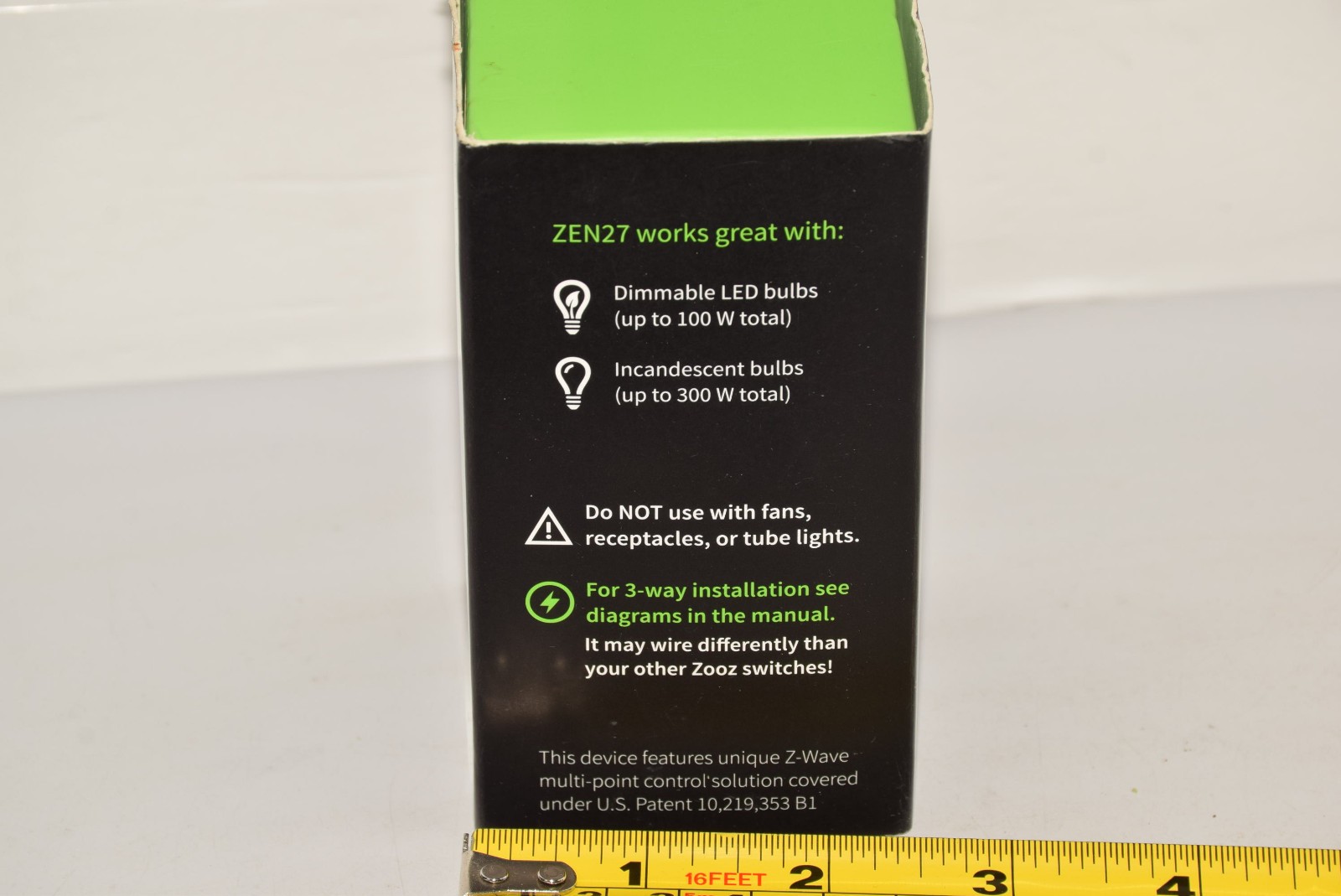 Zooz ZEN27 Ver 3.0 Z-Wave Plus S2 Smart Dimmer 3.0 Switch NEW OPEN BOX
