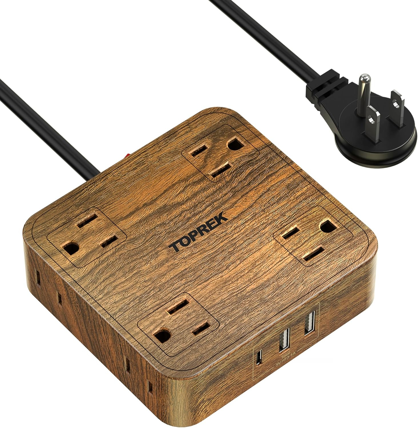Power Strip Surge Protector (1080J), 8 Widely-Spaced Outlets with 1 US…