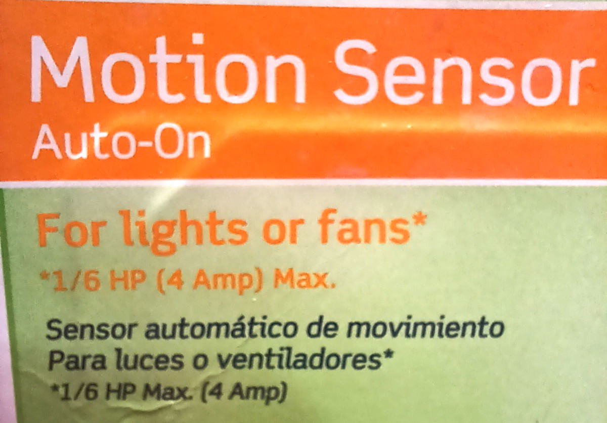 Leviton – IPS02 – Motion Sensor Light Switch – Decora – Auto On – w/Face Plate