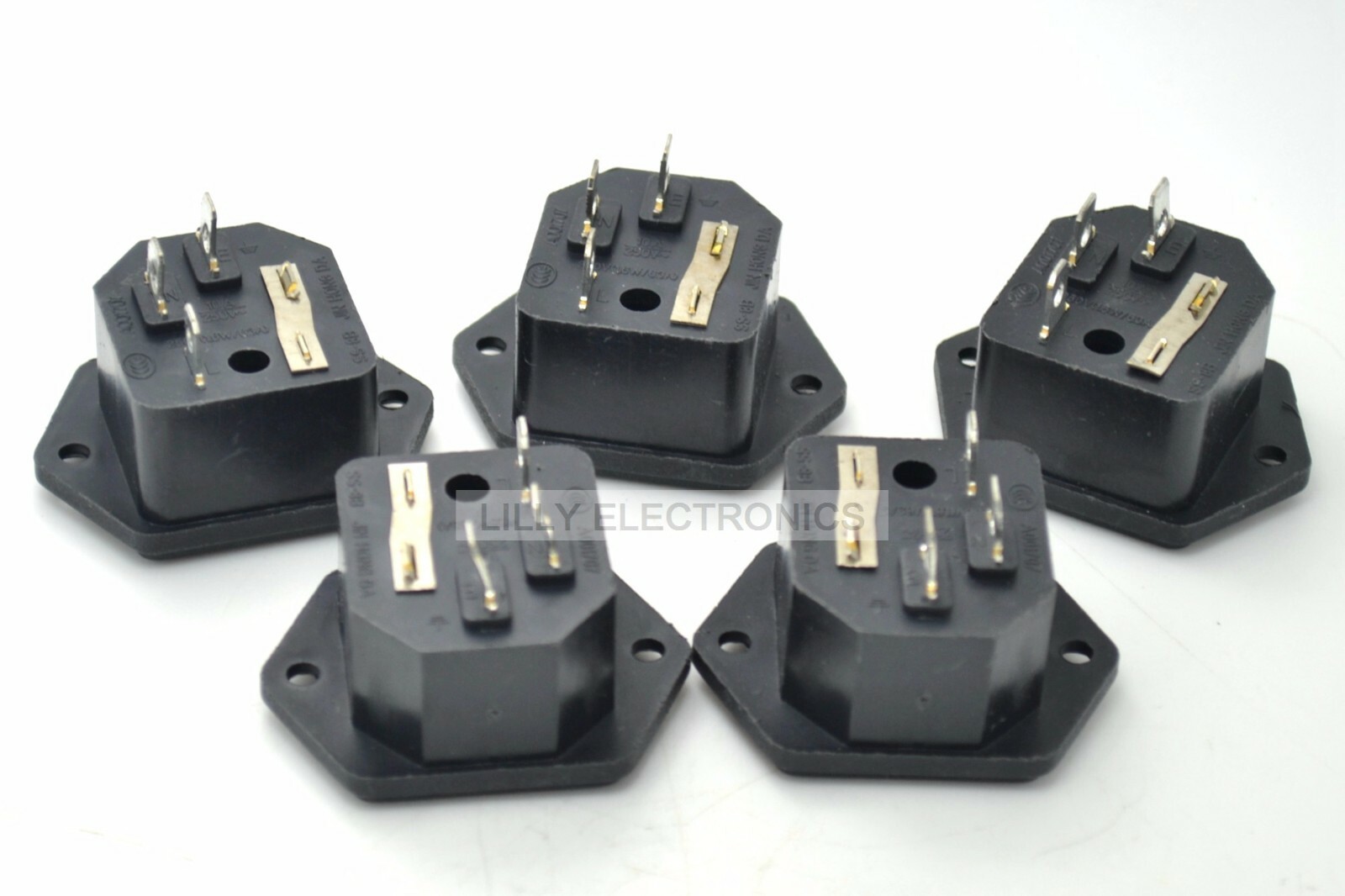 5pcs/Lot AC Power Kit Power Outlet with Fuse SS-8b