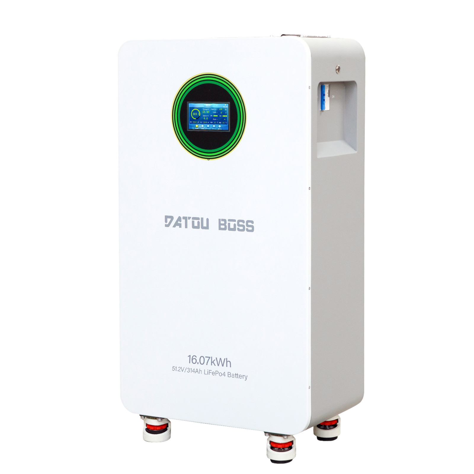 4* 51.2V 314Ah LiFePO4 Lithium Battery 16.07kWh For Home Solar Energy Storage PV