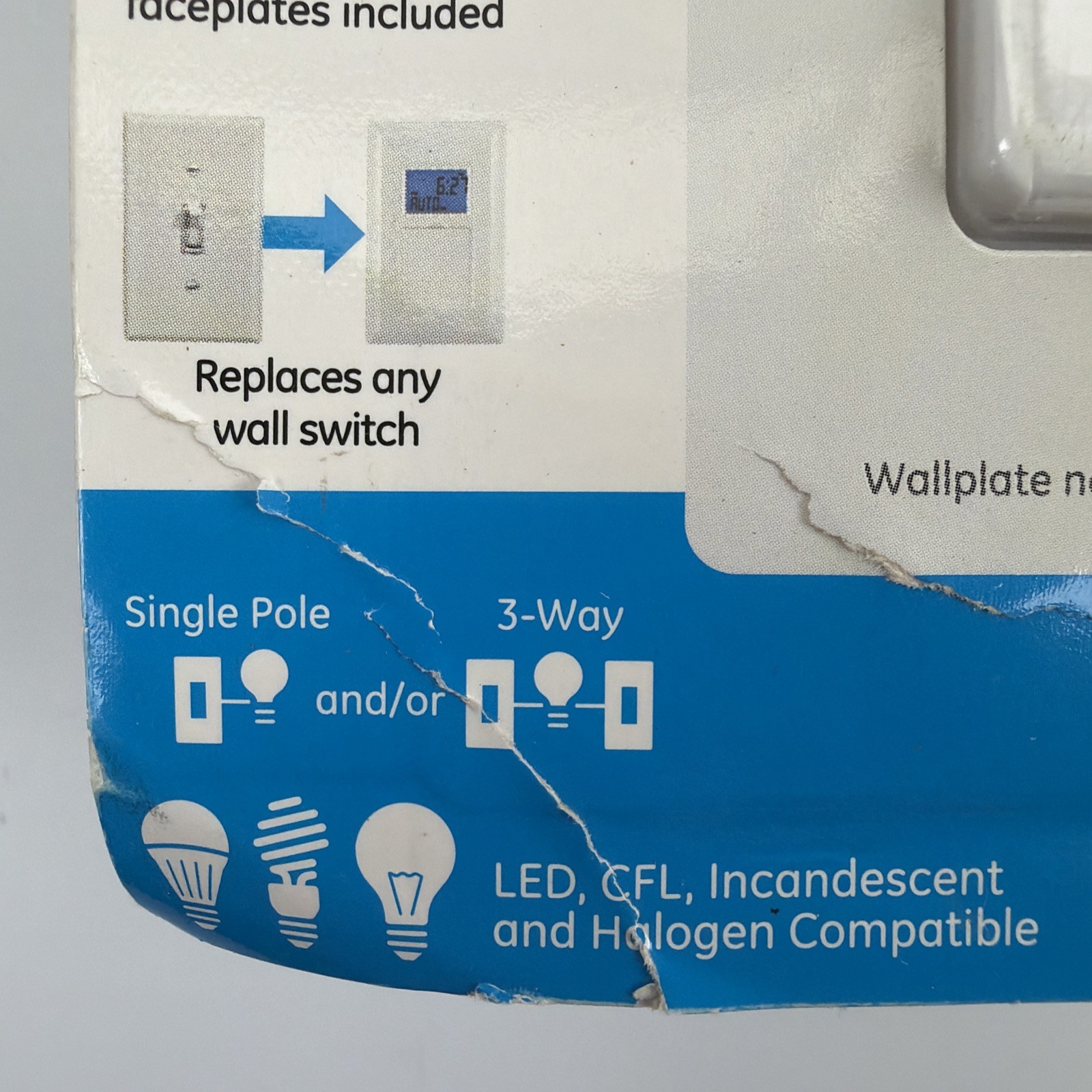 GE SunSmart In-Wall Digital Timer Switch 32787 Programmable Light Timer